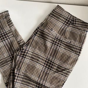 Plaid Zara trousers